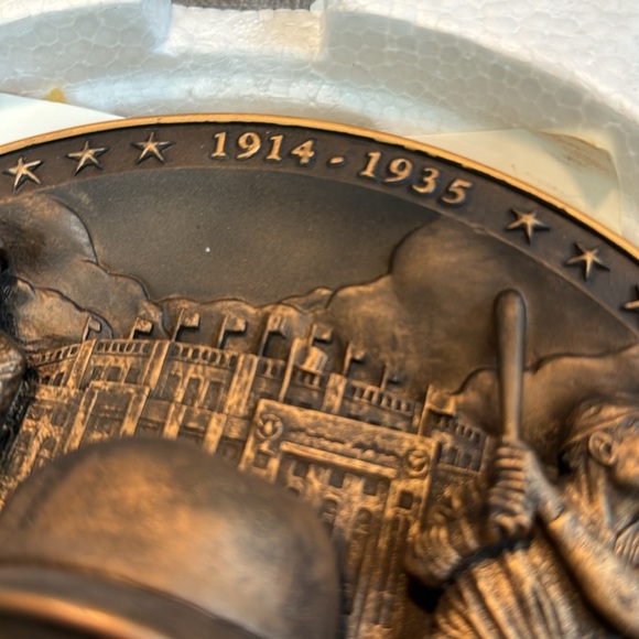 Babe Ruth & Lou Gehrig Immortals of the Diamond Limited Edition Plates - Picture 3 of 10